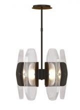  700WYT6PZ-LED927 - Modern Wythe Dimmable LED Small Chandelier Ceiling Light in a Plated Dark Bronze Finish