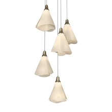  131122-SKT-LONG-84-SH1987 - Mobius 5-Light Pendant