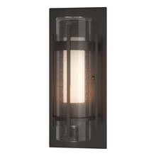  305896-SKT-14-ZS0654 - Torch  Seeded Glass Small Outdoor Sconce