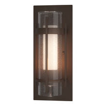  305897-SKT-75-ZS0655 - Torch  Seeded Glass Outdoor Sconce