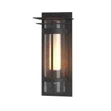  305997-SKT-20-ZS0655 - Torch  Seeded Glass with Top Plate Outdoor Sconce