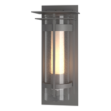  305997-SKT-78-ZS0655 - Torch  Seeded Glass with Top Plate Outdoor Sconce