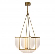  CH336830VB - Anders 30-in Vintage Brass LED Chandeliers