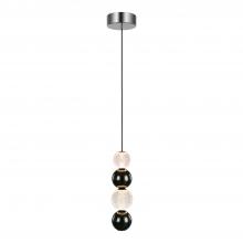  PD321815PN - Onyx 5-in Polished Nickel LED Pendant