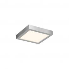  CFLEDSQ06-CC-SN - 6 Inch Square Indoor/Outdoor LED Flush Mount