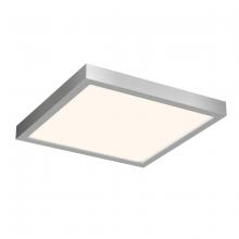  CFLEDSQ10-CC-SN - 10 Inch Square Indoor/Outdoor LED Flush Mount