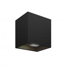  LEDWALL-G-CC-BK - 4 Inch Square Directional Up/Down LED Wall Sconce CCT