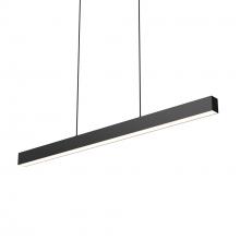  LNPD48-CC-BK - Pendant Linear 4' 5CCT 120v, Triac Dimming