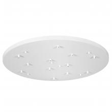  AC5012/WH - Nova - 12 Port Round Canopy In White