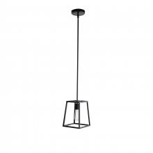  PD1151/BK - Aitkin - 1 Light Single Pendant in Black