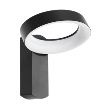 Eglo Canada 97307A - 1 LT LED Outdoor Wall Light w/ Black Finish & White Acrylic Diffuser