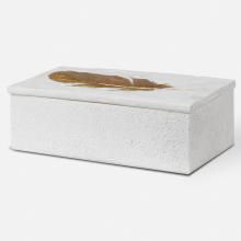  17724 - Uttermost Nephele White Stone Box
