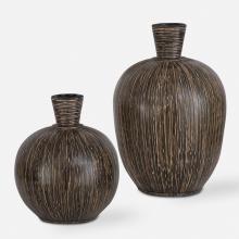  17116 - Uttermost Islander Black Vases S/2