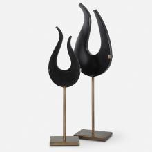  18136 - Uttermost Black Flame Sculptures, S/2