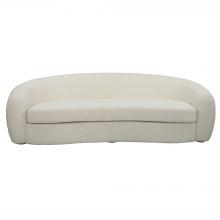  23746 - Uttermost Capra Art Deco White Sofa