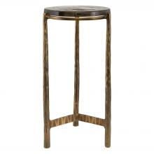  22978 - Uttermost Eternity Brass Accent Table