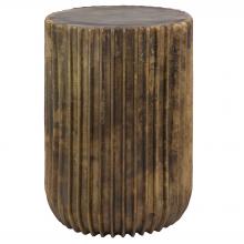  22993 - Uttermost Peaks and Valleys Gold Accent Table