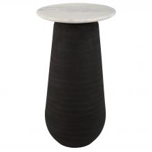  22997 - Uttermost Total Eclipse Marble Accent Table