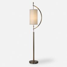  28151-1 - Uttermost Balaour Antique Brass Floor Lamp
