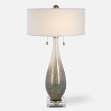  30231 - Uttermost Cardoni Bronze Glass Table Lamp