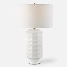  30239 - Uttermost Window Pane White Table Lamp