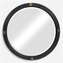  09635 - Uttermost Tull Industrial Round Mirror
