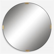  09882 - Uttermost Clip Modern Round Mirror