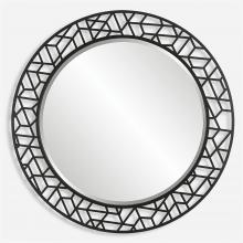  09907 - Uttermost Mosaic Metal Round Mirror