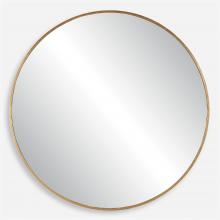  09928 - Uttermost Junius Large Gold Round Mirror