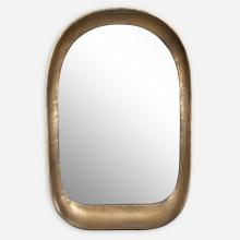  07086 - Uttermost Bradano Brass Arch Mirror