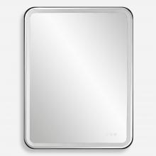  09946 - Uttermost Crofton Lighted Black Large Mirror