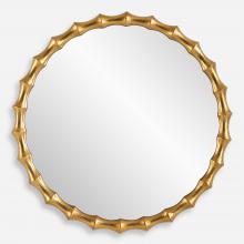  09963 - Uttermost Nacala Round Gold Mirror