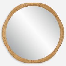  09960 - Uttermost Salina Round Bamboo Mirror