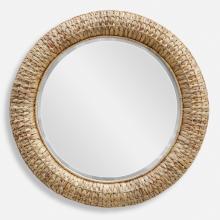  08179 - Uttermost Twisted Seagrass Round Mirror