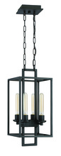 41534-ABZ - Cubic 4 Light Foyer in Aged Bronze Brushed