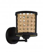  54561-ABZ - Malaya 1 Light Wall Sconce in Aged Bronze Brushed
