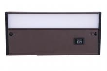  CUC1008-BZ-LED - 8" Under Cabinet LED Light Bar in Bronze