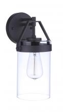  ZA3314-MN - Franklin 1 Light Medium Outdoor Wall Lantern in Midnight