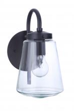  ZA3804-MN - Laclede 1 Light Small Outdoor Wall Lantern in Midnight