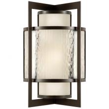  818081ST - Singapore Moderne Outdoor 15" Outdoor Wall Sconce