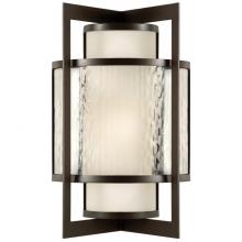  818181ST - Singapore Moderne Outdoor 19" Outdoor Wall Sconce