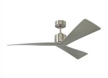  3ADR52BS - Adler 52-inch indoor/outdoor Energy Star ceiling fan in brushed steel silver finish