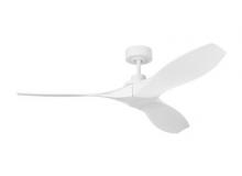  3CLNCSM52RZW - Collins coastal 52-inch indoor/outdoor Energy Star smart ceiling fan in matte white finish