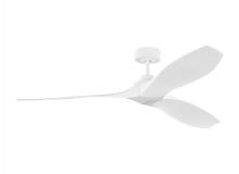  3CLNCSM60RZW - Collins 60" Smart Indoor/Outdoor Coastal White Ceiling Fan with Remote Control and Reversible Mo