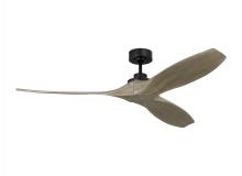  3CLNSM60AGP - Collins 60" Smart Indoor/Outdoor Aged Pewter Ceiling Fan with Remote Control and Reversible Moto