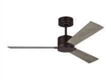  3RZR44AGP - Rozzen 44" Indoor/Outdoor Aged Pewter Ceiling Fan with Handheld Remote Control and Reversible Mo